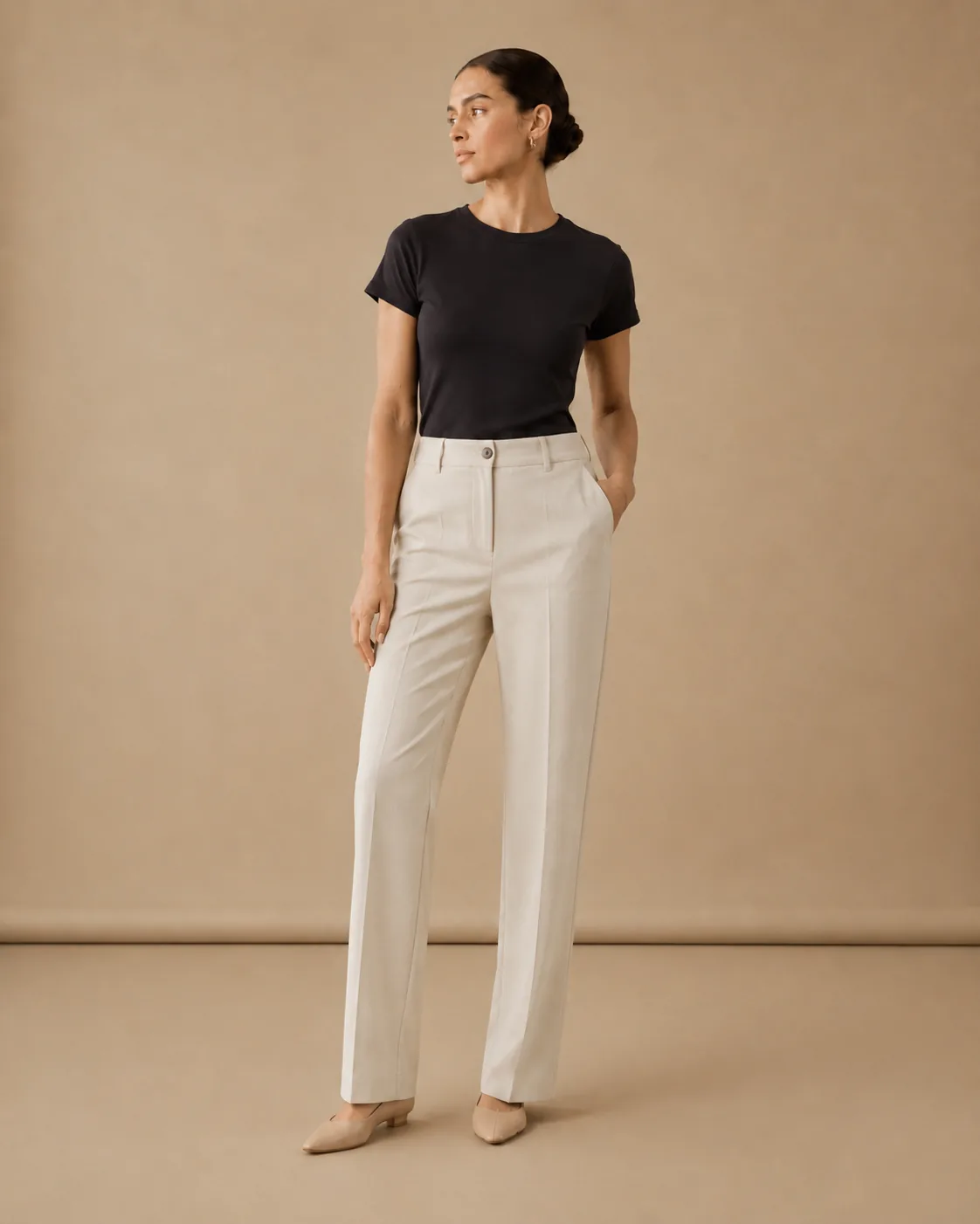 Straight Leg Pants